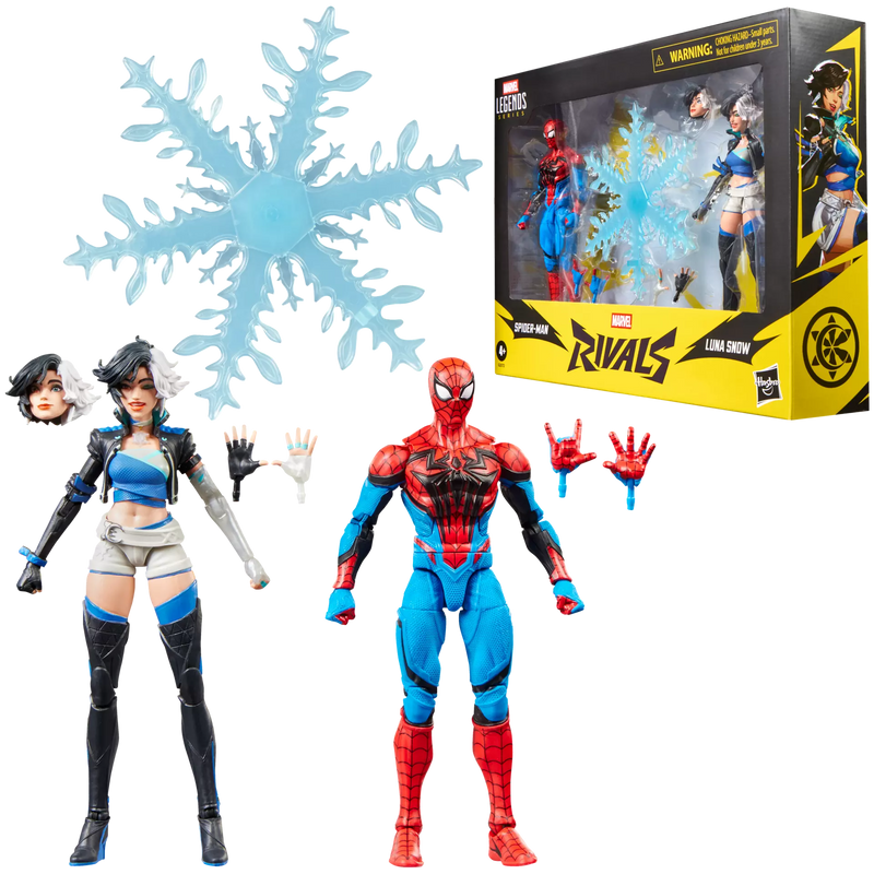 Marvel Legends Series: Marvel Rivals - Luna Snow  Y Spiderman 2 Pack