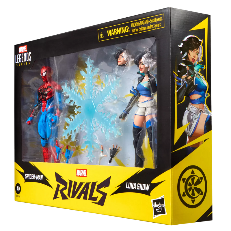 Marvel Legends Series: Marvel Rivals - Luna Snow  Y Spiderman 2 Pack