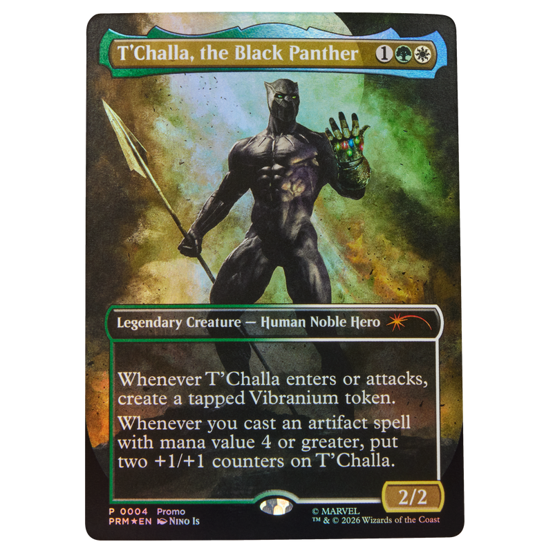 Marvel Legends Series: Magic The Gathering Super Heroes - Black Panther