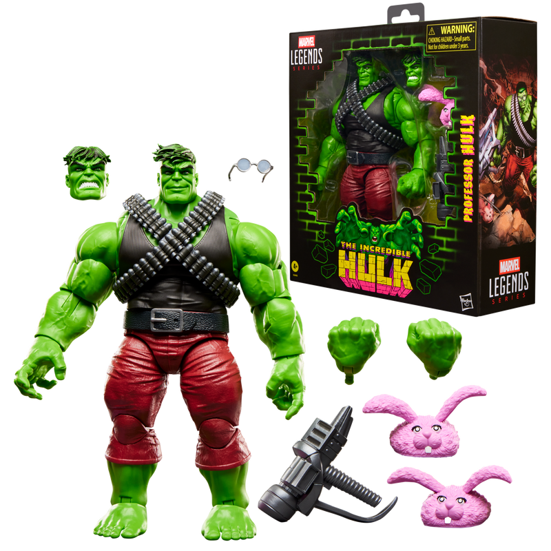 Marvel Legends Series: The Incredible Hulk - Profesor Hulk Deluxe