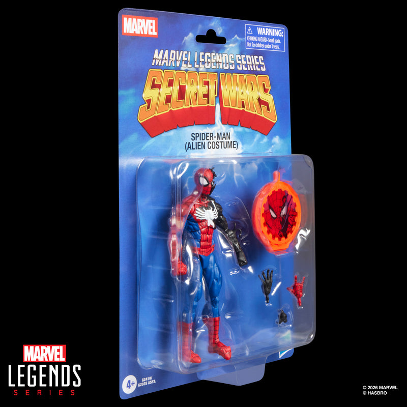 Marvel Legends Series Retro: Secret Wars - Spider-Man Alien Costume
