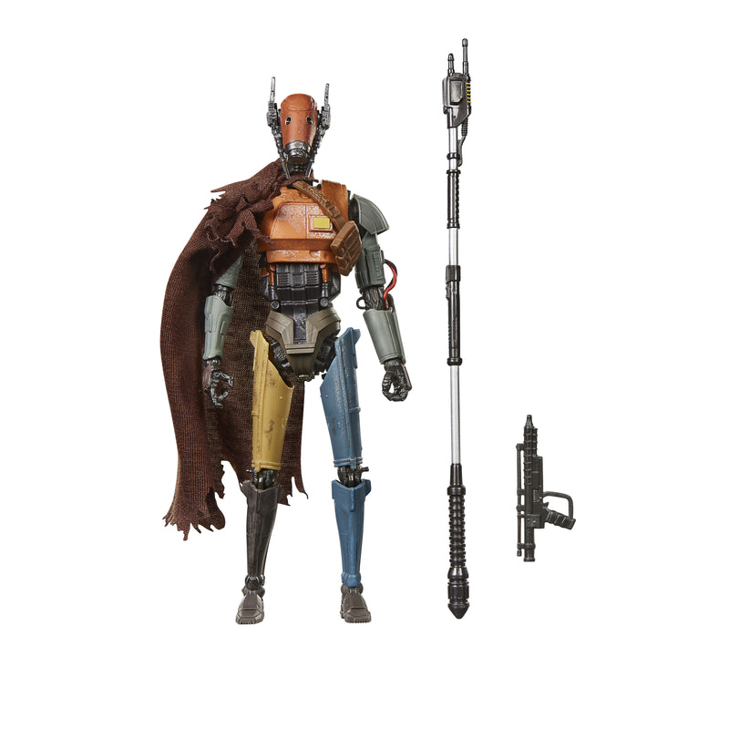 Star Wars The Black Series: The Mandalorian Y Grogu - Droide De Guardia Mercenario
