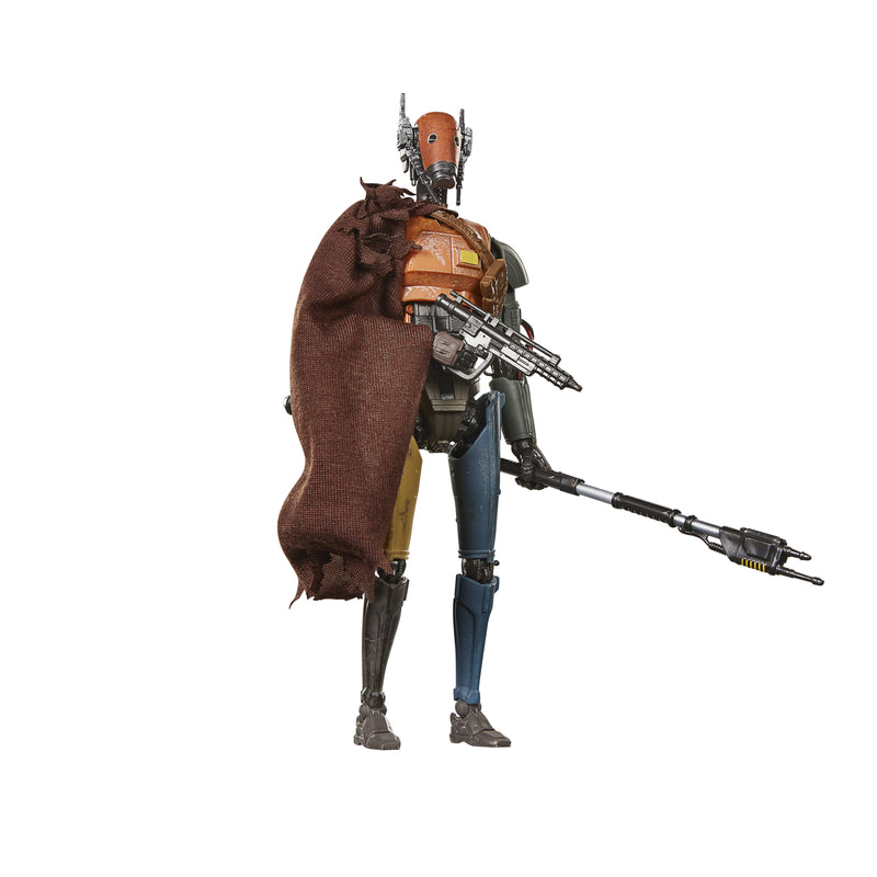 Star Wars The Black Series: The Mandalorian Y Grogu - Droide De Guardia Mercenario