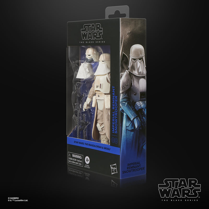 Star Wars The Black Series: The Mandalorian Y Grogu - Snowtrooper Imperial Remamente