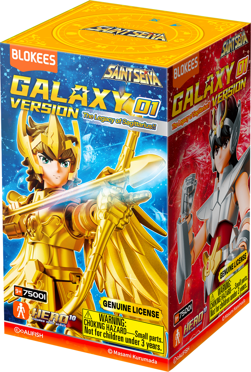 Blokees Saint Seiya Galaxy Series: 01 The Legacy of Sagittarius Unitario Sorpresa 75001