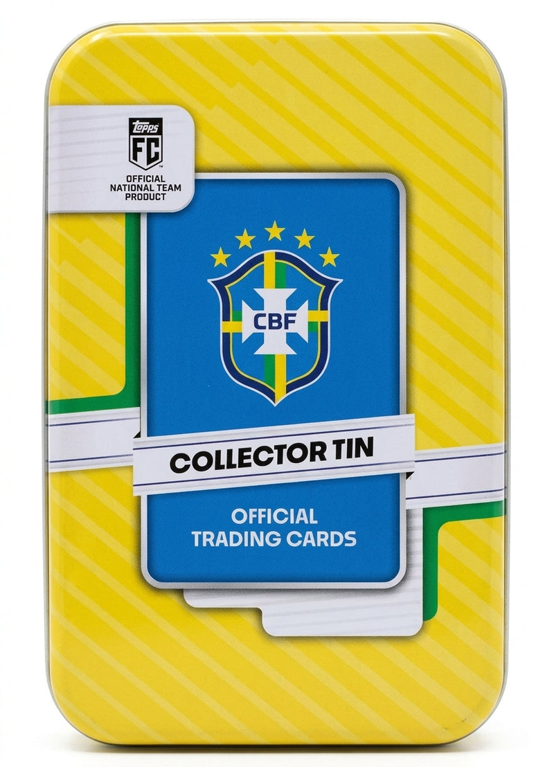Topps Soccer: 2026 / 27 - Brazil Collector Tin BRCT2-CT1