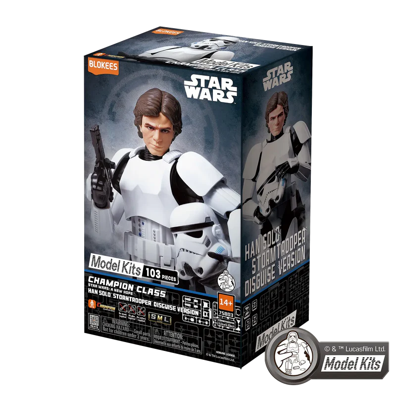 Blokees Star Wars Champion Class: A New Hope - Han Solo Stormtrooper 75803