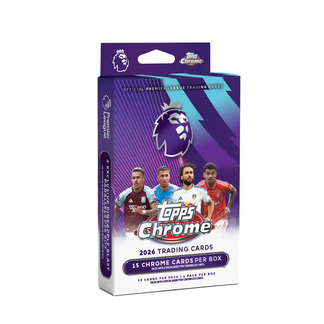 Topps: Chrome Premier League 2026 - Hanger Pack