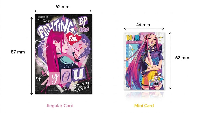 Kayou Kpop Demon Hunters: Guerreras Kpop - Minicards Series 2 4 Packs