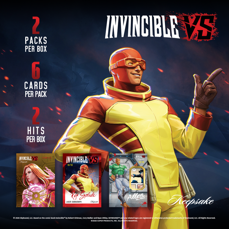 SUPER BREAK: Keepsake Premiere - Invincible VS - Breaker Box