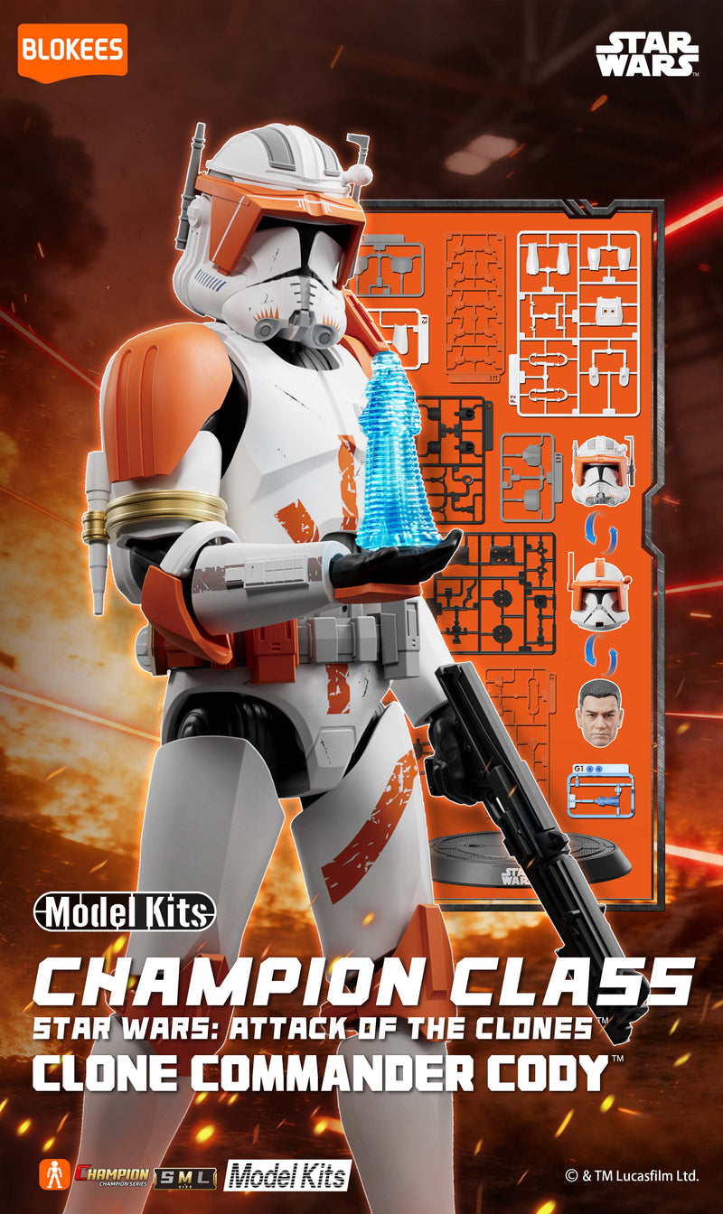 Blokees Star Wars Champion Class: Attack of the Clones - 10 Commander Cody 75810