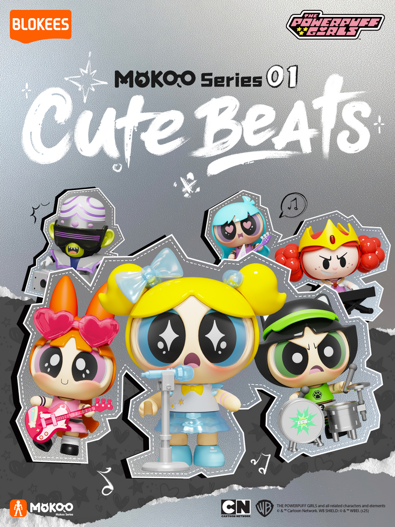 Blokees Chicas Superpoderosas Mokoo: 01 Cute Beats - Unitario 75871