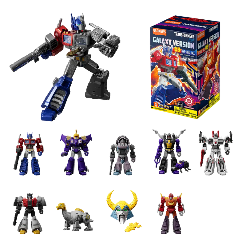 Blokees Transformers Galaxy Series: 8 One Shall Fall Unitario Sorpresa 71108