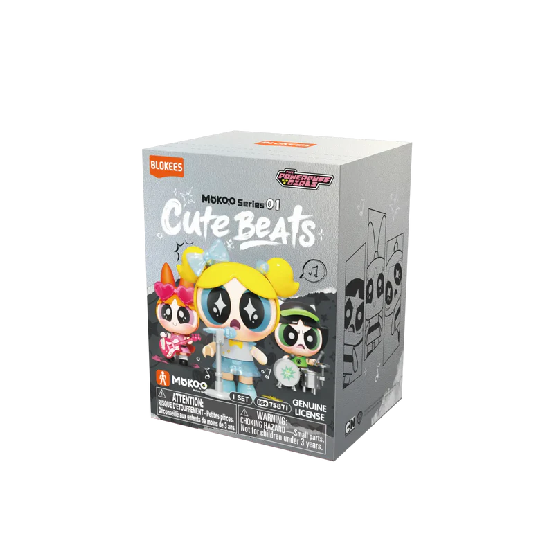 Blokees Chicas Superpoderosas Mokoo: 01 Cute Beats - Unitario 75871