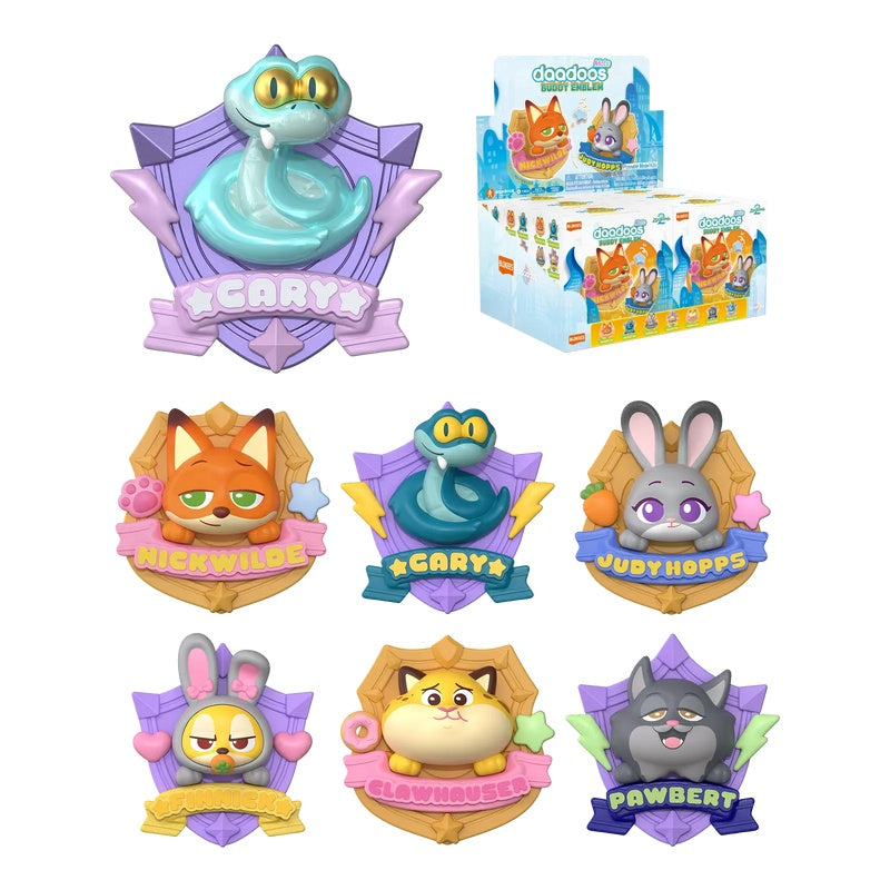 Blokees Zootopia Daadoos Mate Series: 01 Buddy Emblem - Unitario 73821