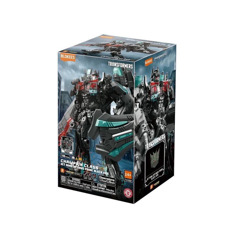 Blokees Transformers Champion Class: 32 Jetwing Optimus Prime Black 71432