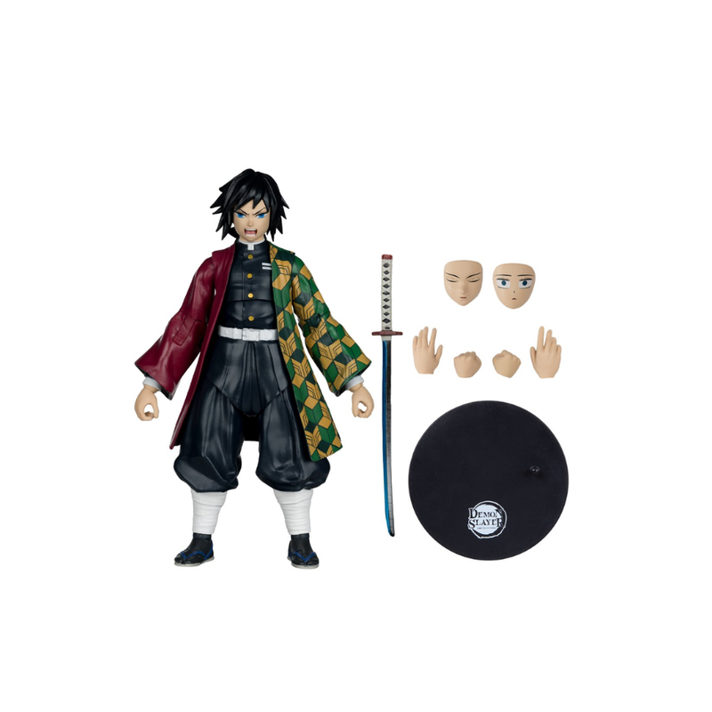 Mcfarlane Demon Slayer Season 3: Tomioka Giyu Expressions Variant 7 Pulgadas