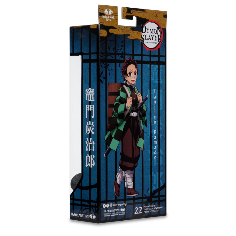 Mcfarlane Demon Slayer Season 3: Tanjiro Demon Slayer Corps Uniform 7 Pulgadas