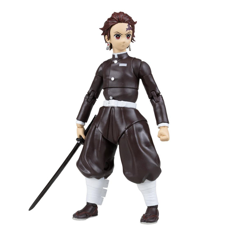 Mcfarlane Demon Slayer Season 3: Tanjiro Demon Slayer Corps Uniform 7 Pulgadas