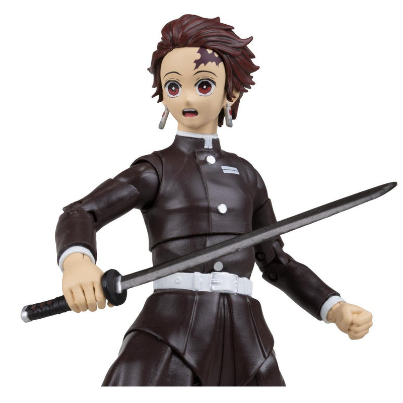 Mcfarlane Demon Slayer Season 3: Tanjiro Demon Slayer Corps Uniform 7 Pulgadas