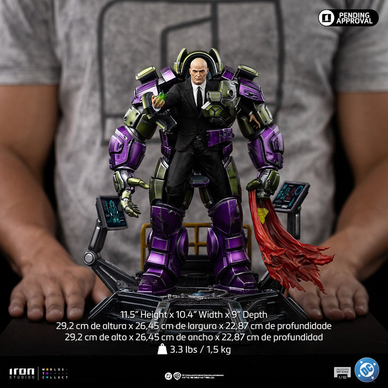 IRON Studios: DC Comics - Lex Luthor Unleashed Escala de Arte 1/10