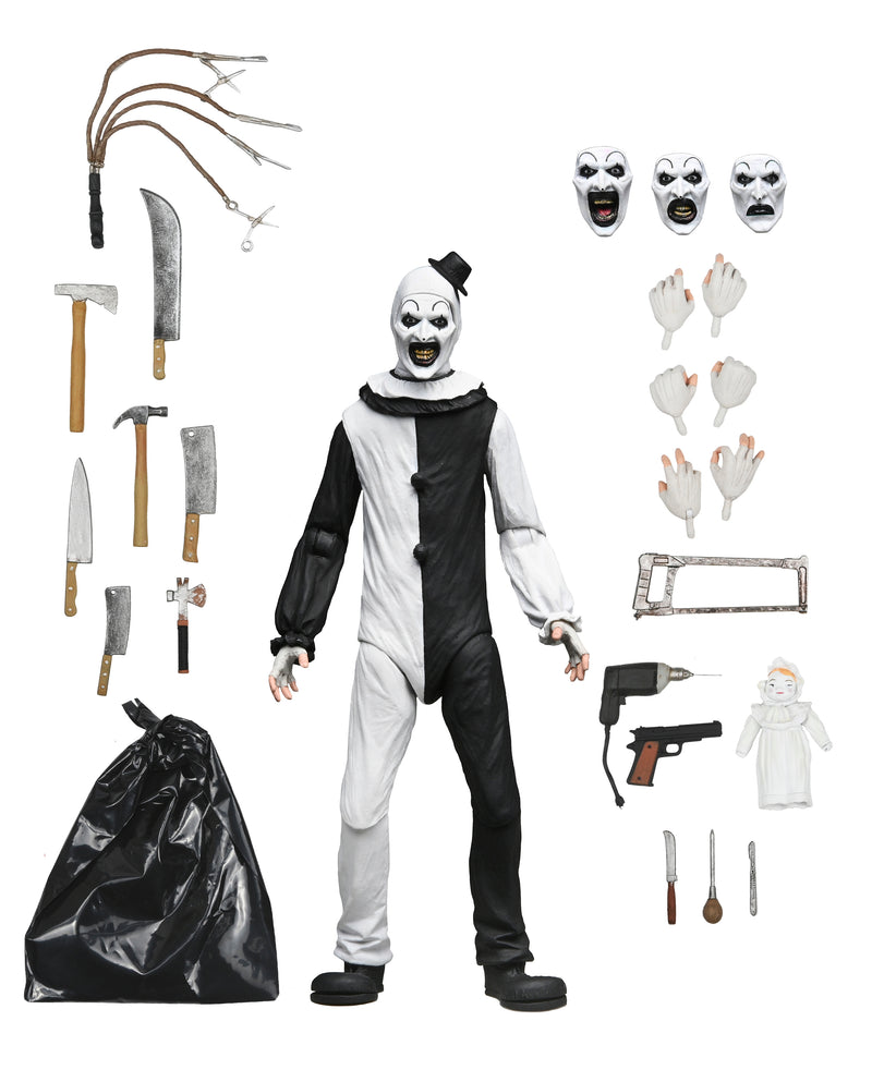 NECA Figura de Accion Ultimate: Terrifier - Art the Clown 7 Pulgadas