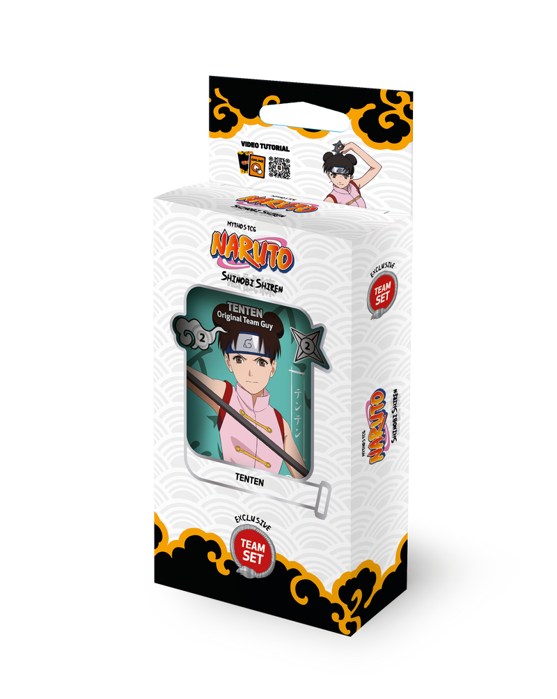 Naruto Mythos TCG: Shinobi Shiren Set 2 Edicion 1 - Tenten Team Set En Ingles