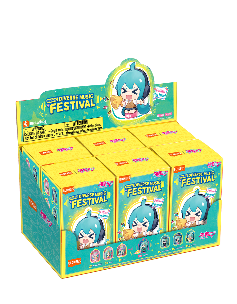 Blokees Hatsune Miku MOJIPOD Series: 01 Diverse Music Festival - Unitario 75400