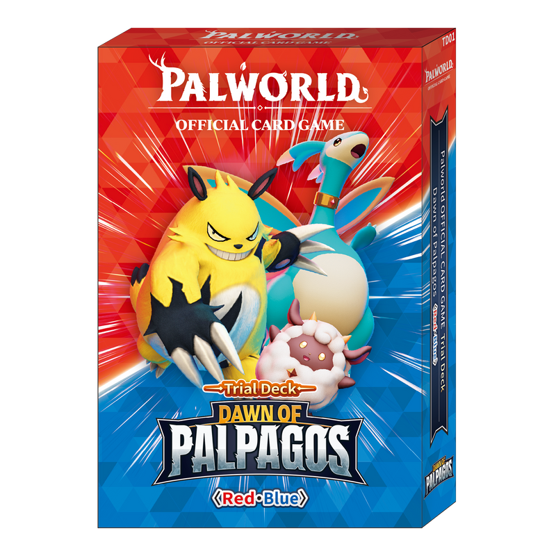 Bushiroad Card Game Palworld: Dawn of Palpagos - Trial Deck Red & Blue En Ingles