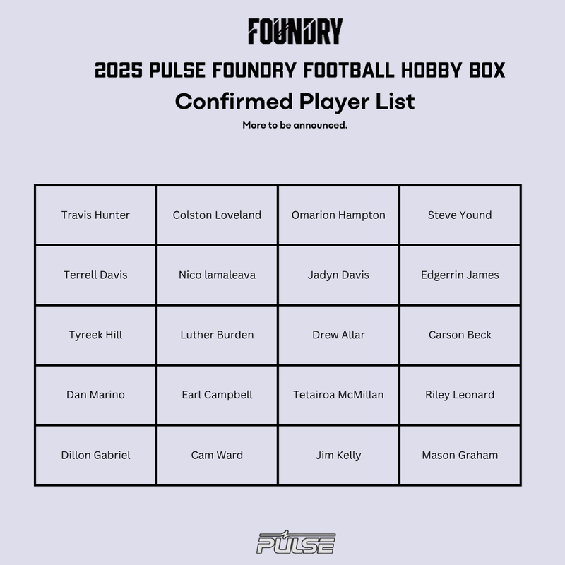 Pulse TCG: 2025 Foundry Football Hobby Box