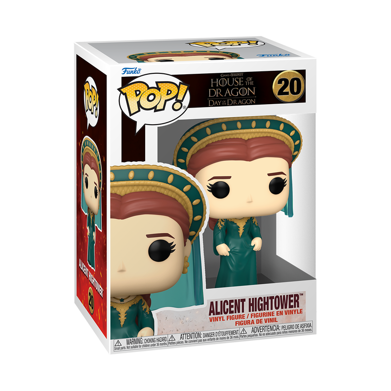 Funko Pop Tv: Game of Thrones House of Dragon - Alicent Hightower con Velo