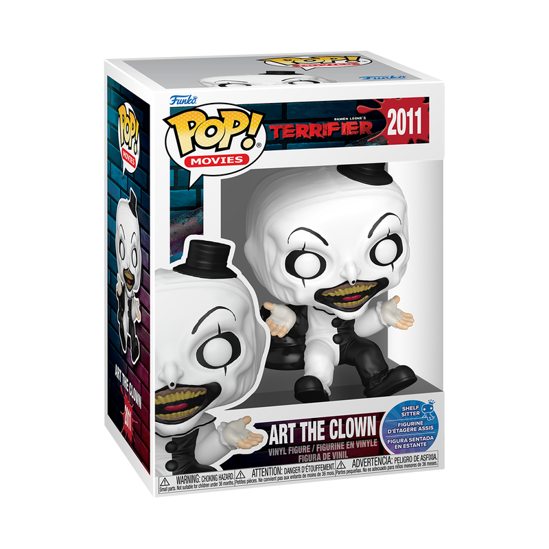 Funko Pop Movies: Terrifier - Art The Clown sentado