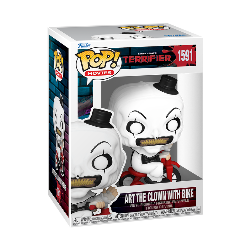 Funko Pop Movies: Terrifier - Art el Payaso Con Bicicleta