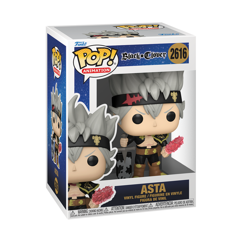 Funko Pop Animation: Black Clover Season 2 - Asta Time Skip