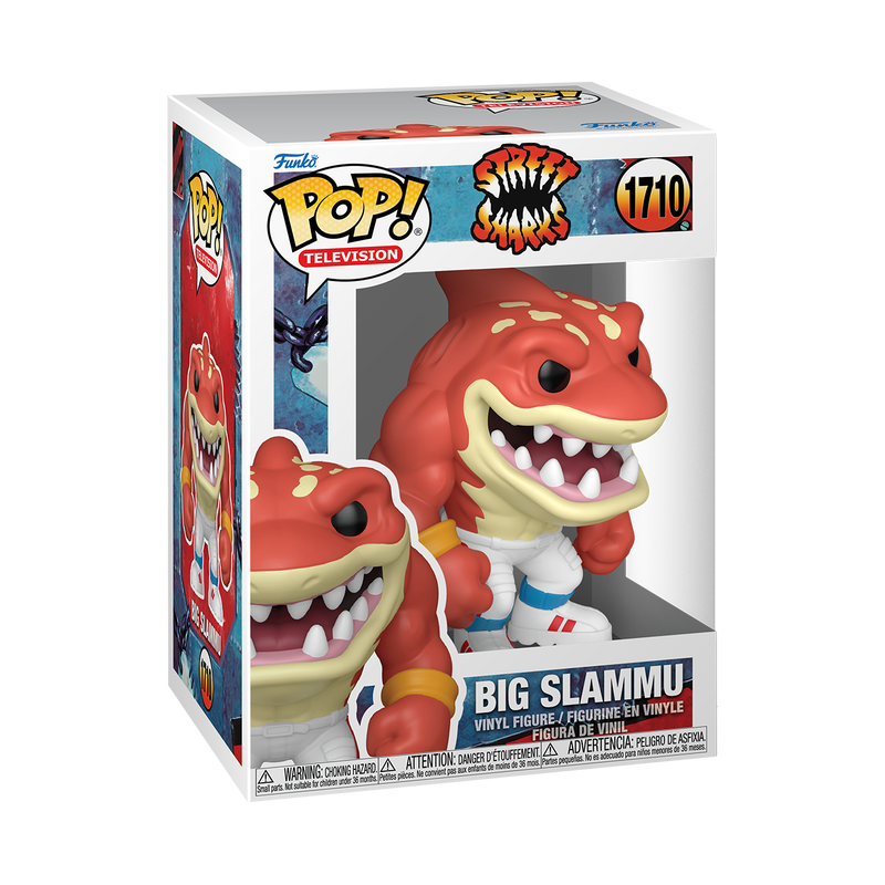 Funko Pop Animation: Street Sharks - Big Slammu