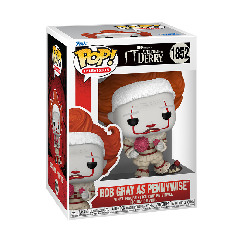 Funko Pop TV: It Welcome To Derry - Bob Gray como Pennywise