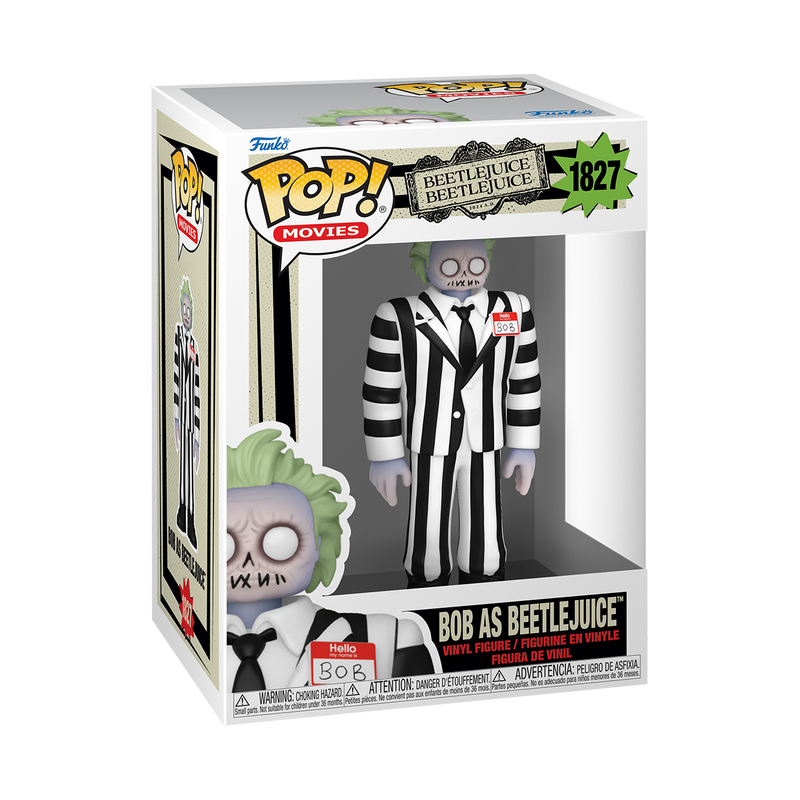 Funko Pop Movies: Beetlejuice 2 - Bob como Beetlejuice