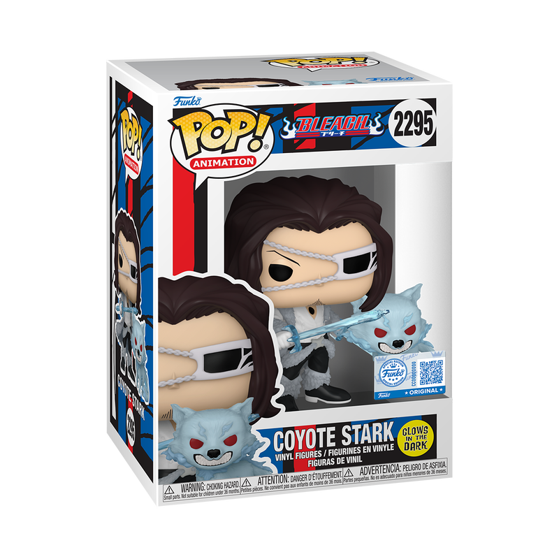 Funko Pop & Buddy: Bleach - Coyote Stark Resurreccion Glow Exclusivo
