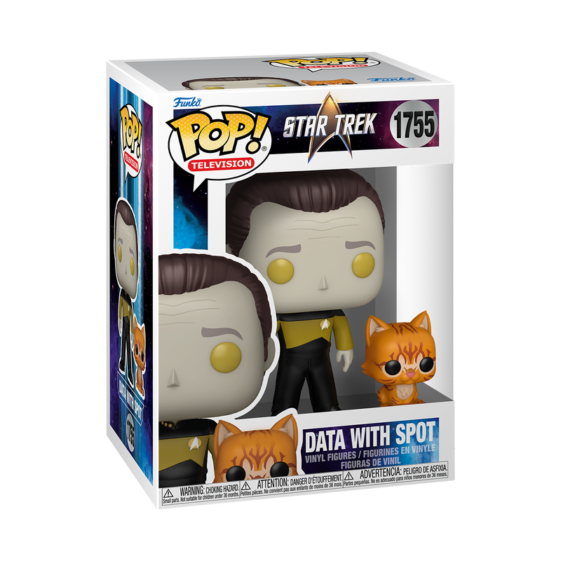 Funko Pop & Buddy: Star Trek - Data con Spot