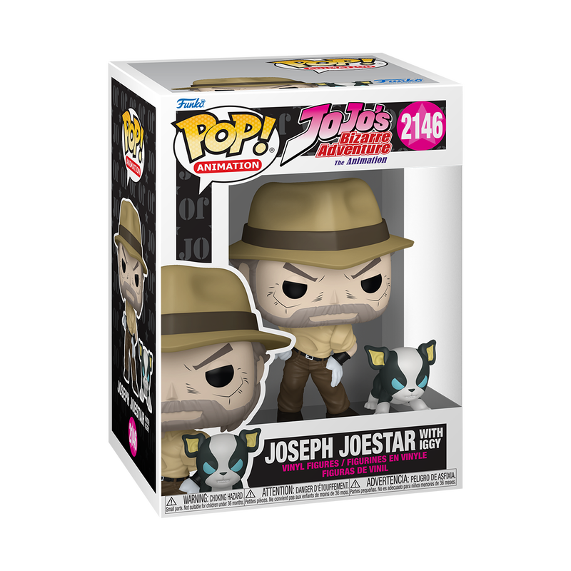 Funko Pop & Buddy: Jojos Bizarre Adventure - Joseph y Iggy