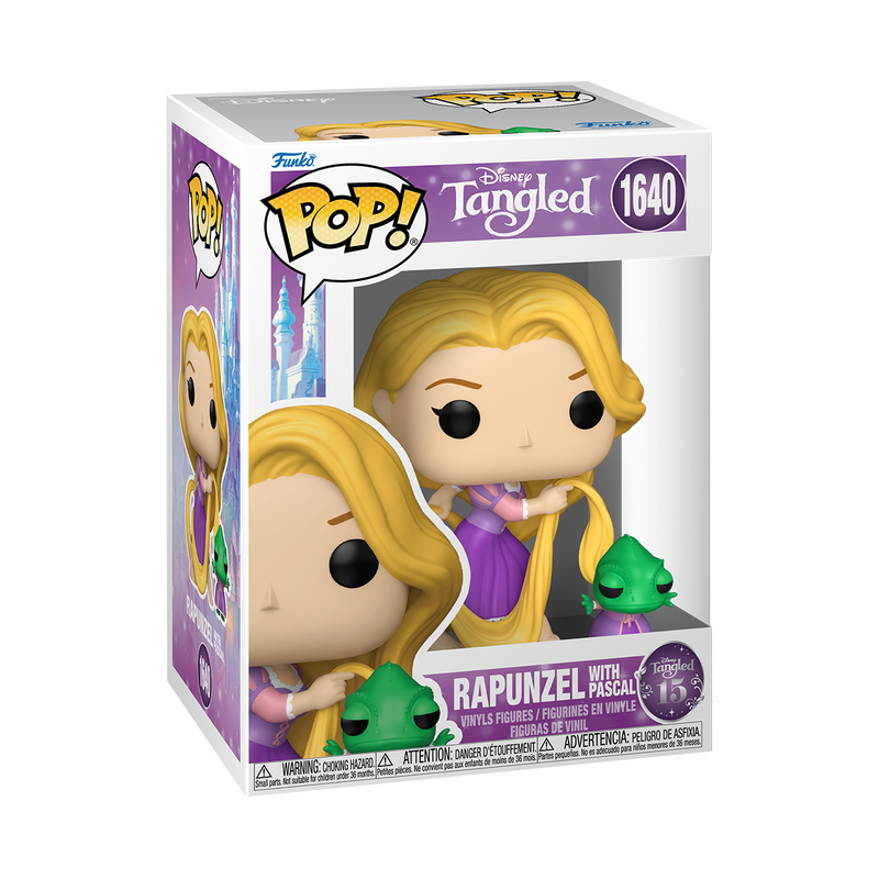 Funko Pop & Buddy: Disney Enredados 15 Aniversario - Rapunzel & Pascal