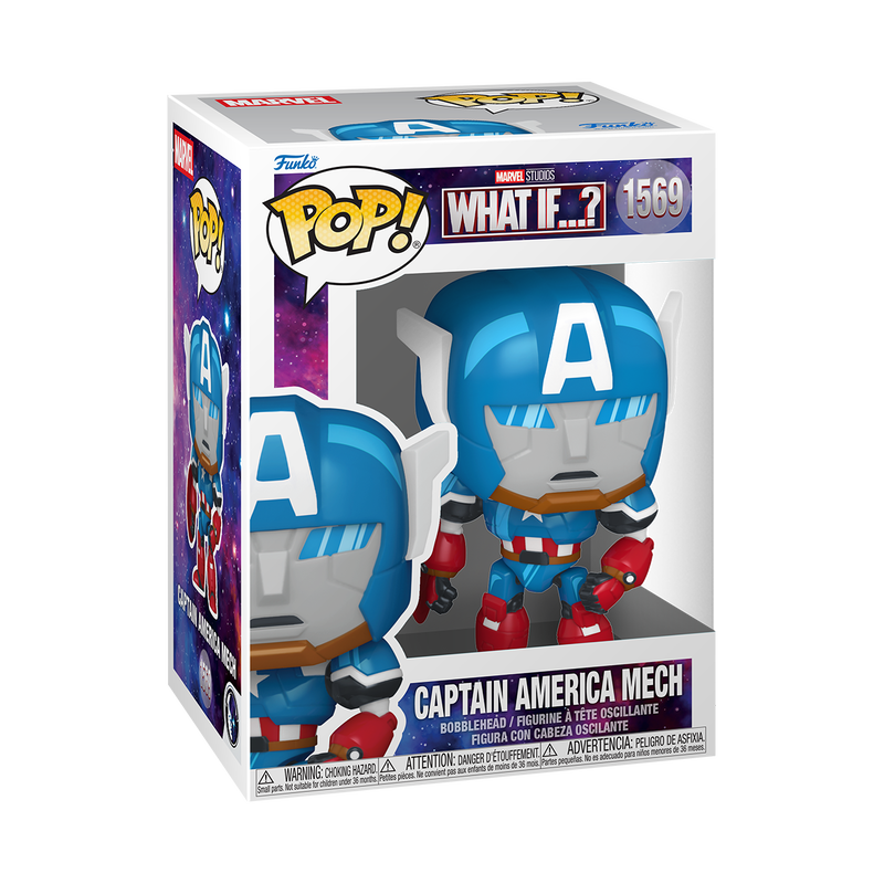Funko Pop Marvel: What If - Capitan America