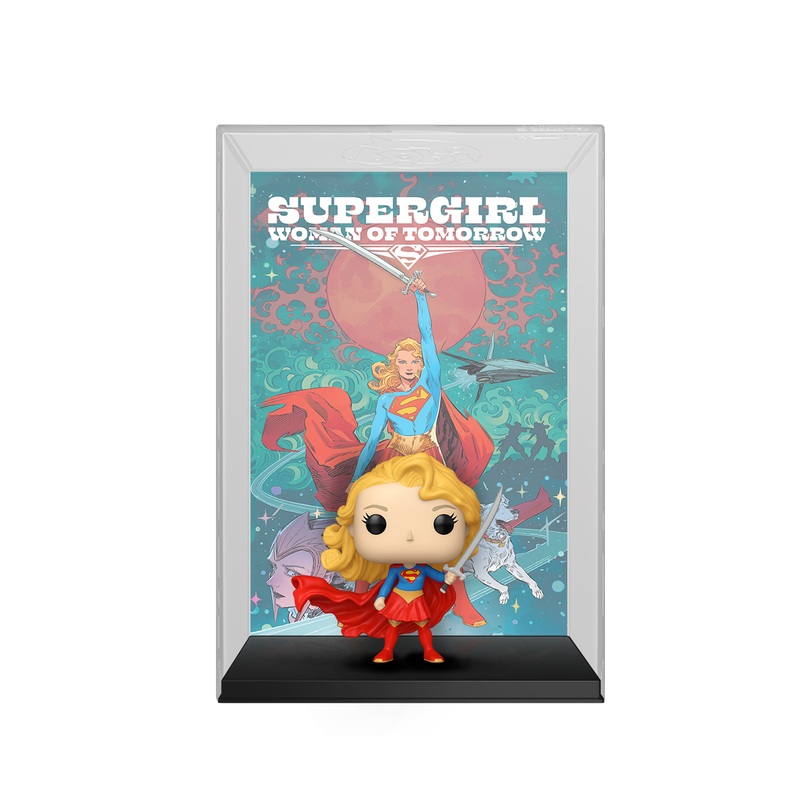 Funko Pop Comic Cover: Dc - Supergirl - Mujer del Mañana