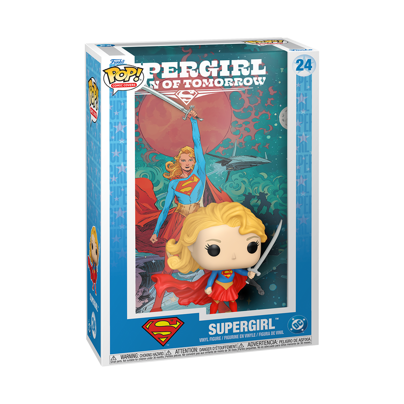 Funko Pop Comic Cover: Dc - Supergirl - Mujer del Mañana