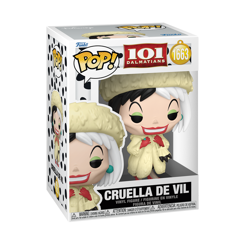 Funko Pop Disney: 101 Dalmatas - Cruella De Vil