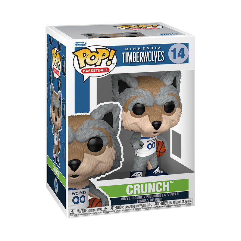 Funko Pop NBA Mascots: Wolves - Crunch The Wolf