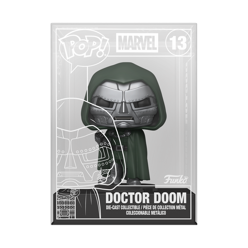 Funko Pop Diecast: Avengers Doomsday - Doctor Doom Exclusivo