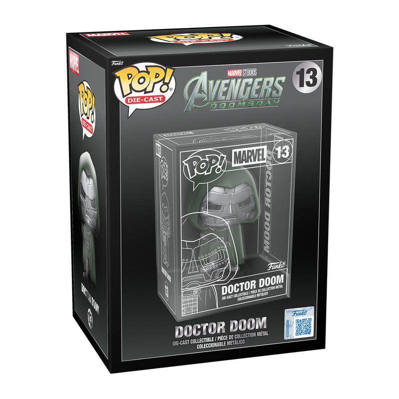 Funko Pop Diecast: Avengers Doomsday - Doctor Doom Exclusivo