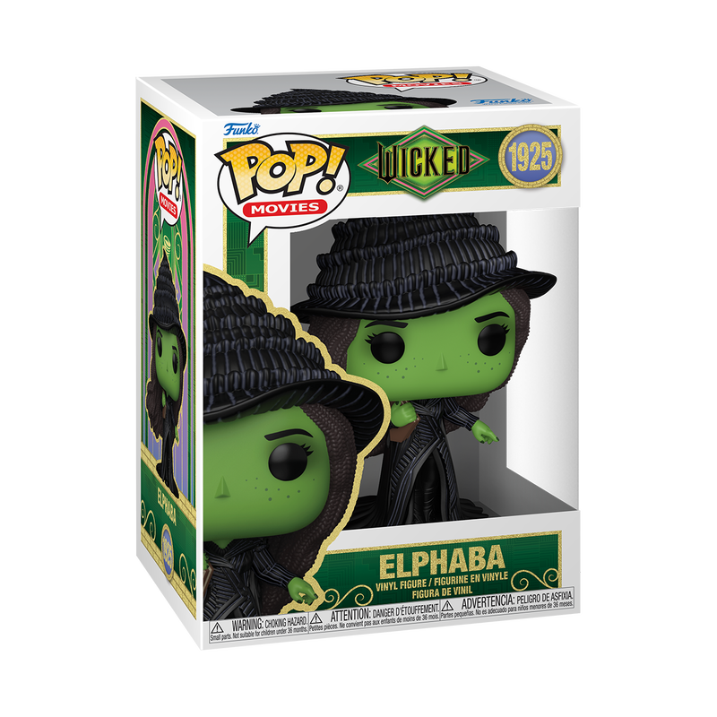 Funko Pop Movies: Wicked Parte 2 - Elphaba con Grimmerie