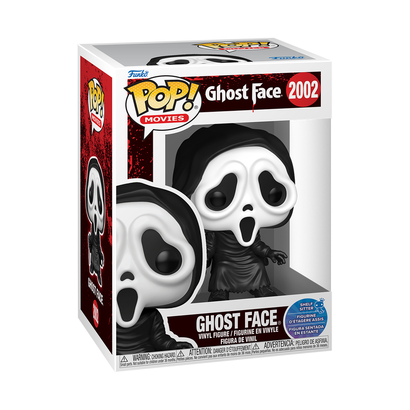 Funko Pop Movies: Ghost Face - Ghost Face sentado